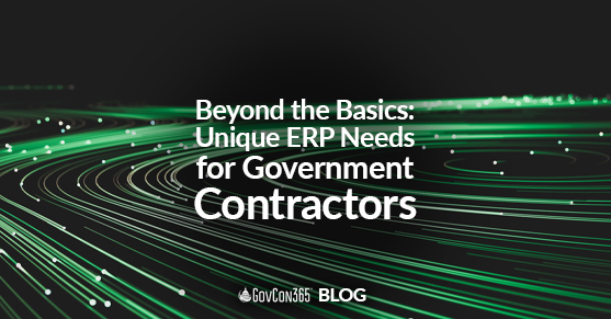 Beyond the Basics: Unique ERP Needs for Government Contractors