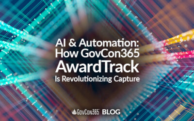 AI and Automation: How GovCon365 AwardTrack Is Revolutionizing Capture