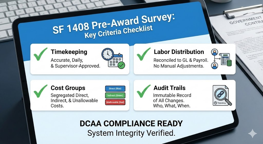 DCAA Compliance Pre-Award Survey Achieving SF 1408 Readiness