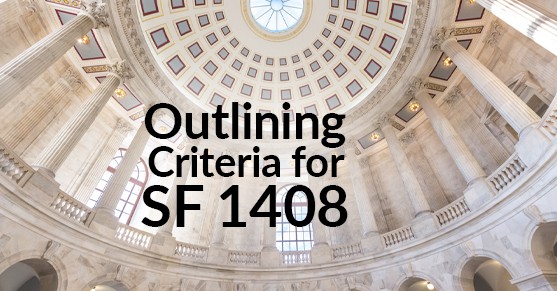 Outlining Criteria for SF 1408